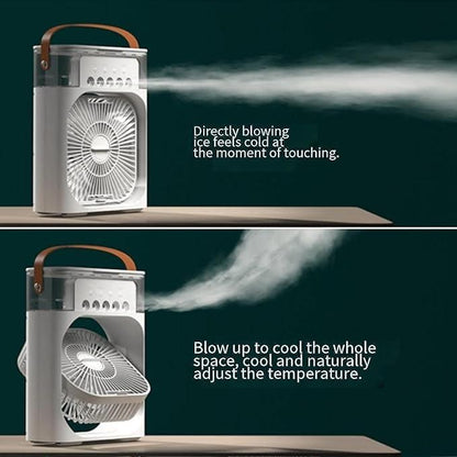 Fan Air Cooler fan USB Electric Fan, Mini Portable Air Cooler