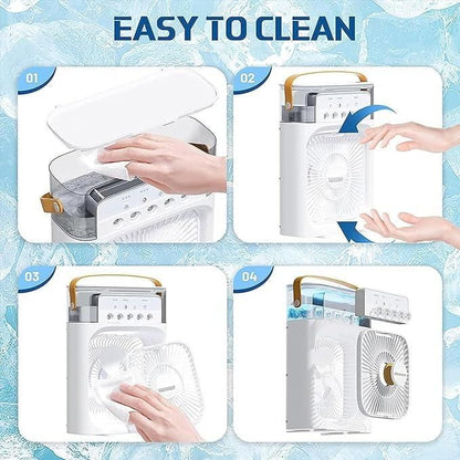 Fan Air Cooler fan USB Electric Fan, Mini Portable Air Cooler